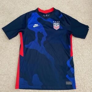 Youth Nike Dri Fit USA soccer jersey